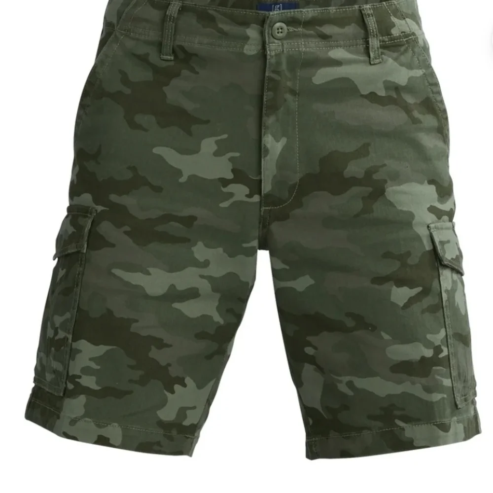 George Green Camouflage Cargo Shorts - Picture 1 of 5
